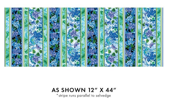 Benartex Butterfly Bliss Butterfly Bliss Stripe Quilting Cotton Fabric- Multi