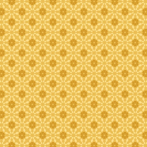 Benartex French Romance Odette Quilting Cotton Fabric- Dark Gold