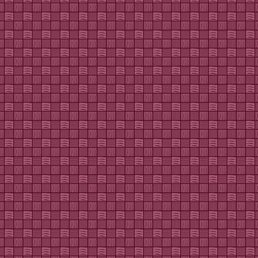 Benartex Camellia Basket Weave Tonal Quilting Cotton Fabric- Dark Pink