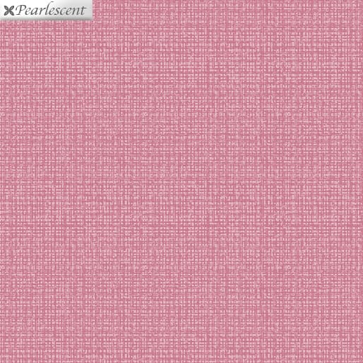Benartex Color Weave Pearl Quilting Cotton Fabric- Medium Pink