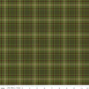 Riley Blake Pine Grove Plaid Quilting Cotton Fabric- Green
