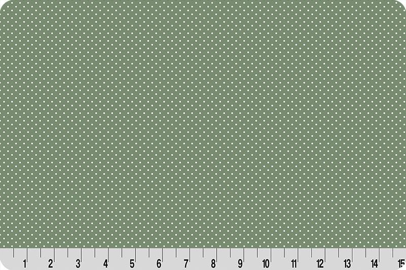 Shannon Fabrics Cottage Rose Lane Bitty Dot Quilting Cuddle 43/44" wide- Meadow
