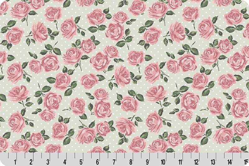 Shannon Fabrics Cottage Rose Lane Briar Rose Quilting Cuddle 43/44" wide- Meadow