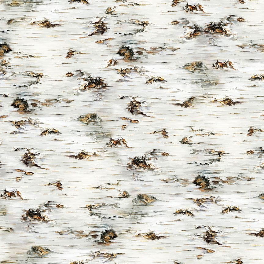 Timeless Treasures Birch Tree Texture Quilting Cotton Fabric- Birch