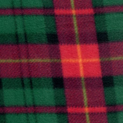 Travis Hunter-Wine Plaid Polar Fleece