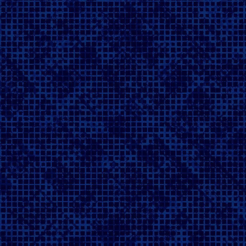 Timeless Treasures Mingle Woven Texture Quilting Cotton Fabric- Navy