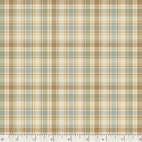 Marcus Fabrics Toolbox Primo Plaids Quilting Cotton Flannel- Blue