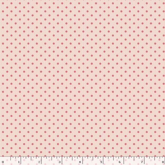 Marcus Fabrics Shades of Romance Dots Quilting Cotton Fabric- Blush