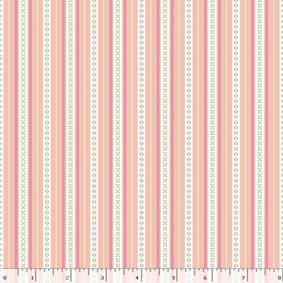 Marcus Fabrics Shades of Romance Stripe Quilting Cotton Fabric- Multi