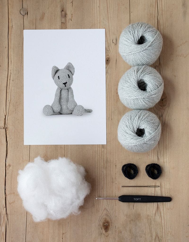 Toft Alexandre the Cat Crochet Kit- Level 1 Beginner