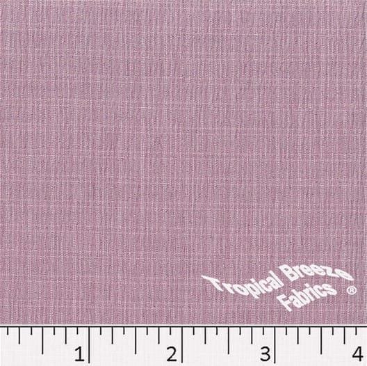 Erica Mauve Polyester Fabric with Subtle Plaid
