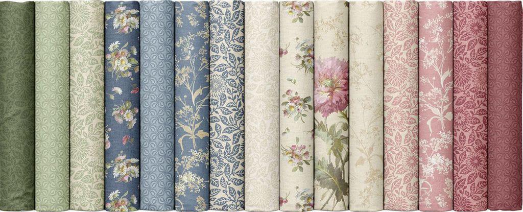 Marcus Fabrics Wild Flowers Layer Cakes (42) 10"x10" Squares Quilting Cotton Fabric