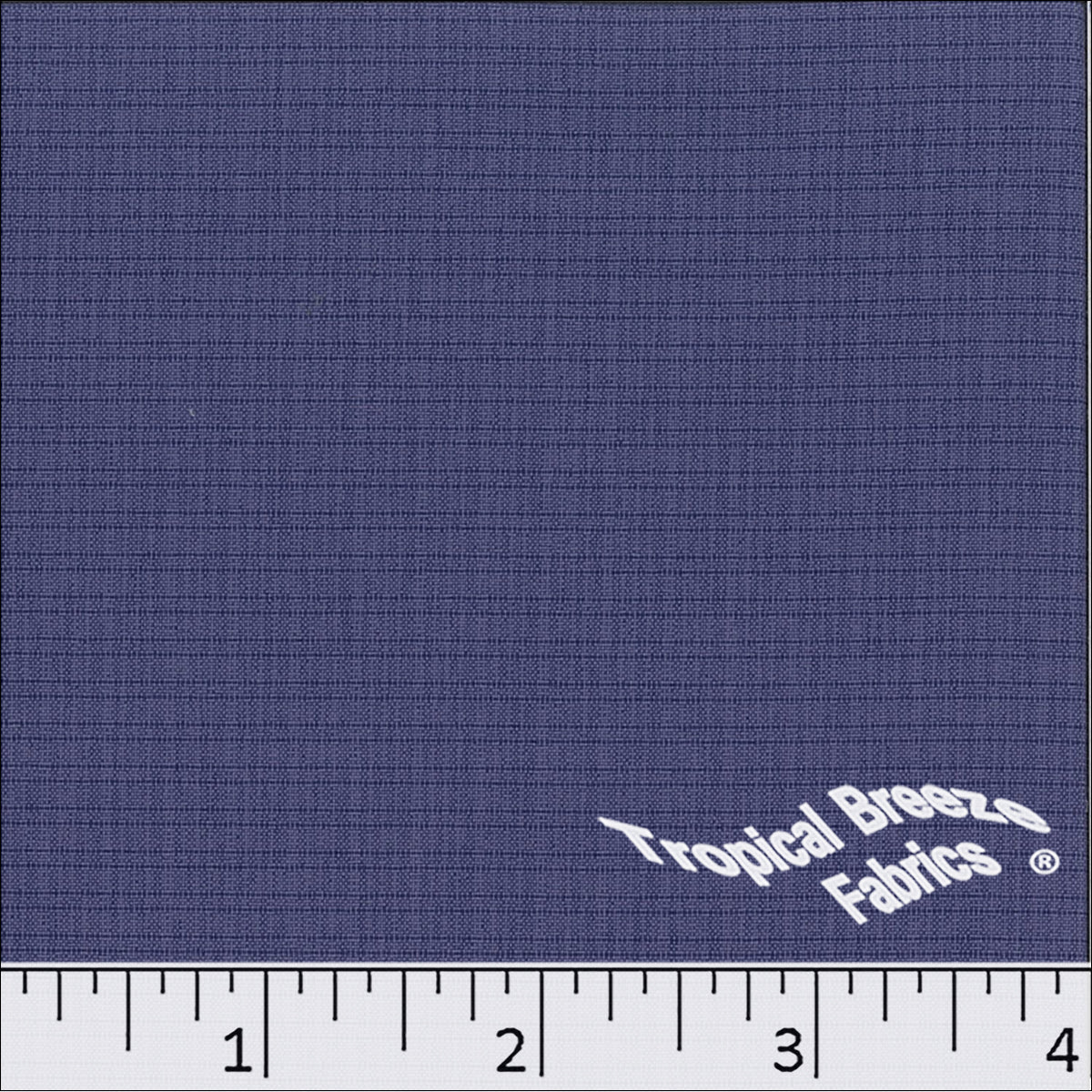 Eva Periwinkle Polyester Fabric with Light Plaid