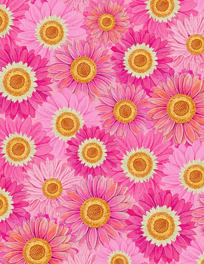 Wilmington Prints Paisley Punch Packed Flowers Quilting Cotton Fabric- Multi