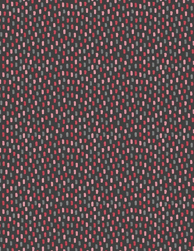 Wilmington Prints Scarlet Dreams Swatches Quilting Cotton Fabric- Black