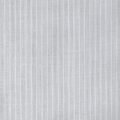 White on white Lines Poly Cotton Fabric