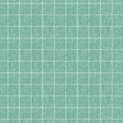 Benartex A Wooly Garden Wooly Window Quilting Cotton Fabric- Aquamarine