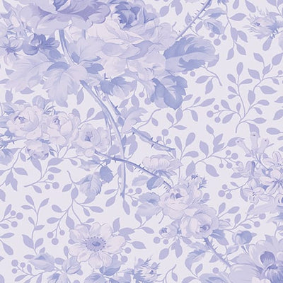 Benartex Rose Garden 108" Quilt Backing- Lavender