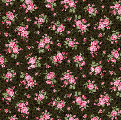 Benartex Promise Me Mom's Favorite Quilting Cotton Fabric- Charcoal