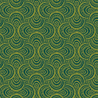 Benartex Promise Me Pathways Quilting Cotton Fabric- Peacock