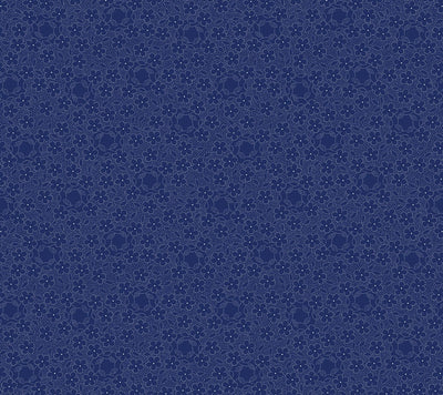 Benartex Promise Me Reflecting Pool Quilting Cotton Fabric- Blue