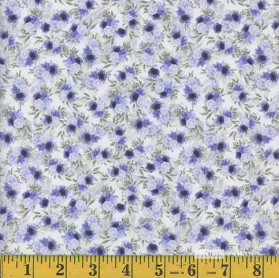 Anastasia Indigo Crinkle Polyester Fabric