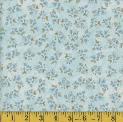 Larna Aqua Crinkle Polyester Fabric