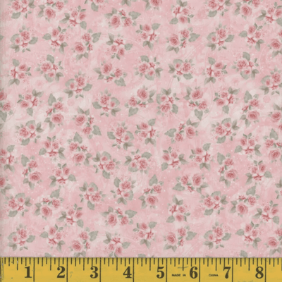 Larna Peach Crinkle Polyester Fabric