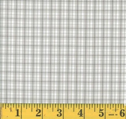 Oxford Benji Light Basil Plaid Poly Cotton Fabric
