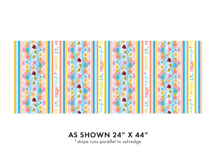 Benartex Sunshine Days Stripe Quilting Cotton Fabric- Multi