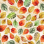 Benartex Give Thanks Harvest Leaves Quilting Cotton Fabric- Cream