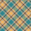Benartex Give Thanks Twill Plaid Quilting Cotton Fabric- Teal