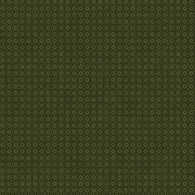 Benartex Burlap Woods Diamond Geo Quilting Cotton Fabric- Dark Green