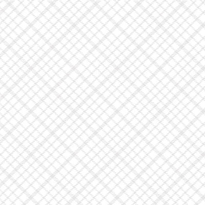 Benartex All About Daisies Tartan Plaid Quilting Cotton Fabric- White on White