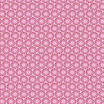 16353-21Benartex Color It Sunshine Dahlia Geo Quilting Cotton Fabric- Pink