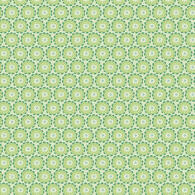 16353-44 Benartex Color It Sunshine Dahlia Geo Quilting Cotton Fabric- Leaf