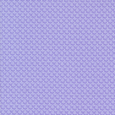 18774-23 Moda Georgia Tiny Sprig Leaf Quilting Cotton Fabric- Purple