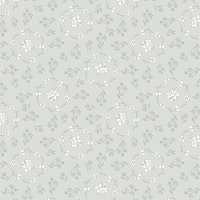 Organic Cloud 9 Fabrics Gentle Whispers Alyssum Unity Ring Organic Quilting Cotton Fabric