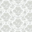 Organic Cloud 9 Fabrics Gentle Whispers Magnolia Reverie Organic Quilting Cotton Fabric- White/Gray