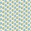 Organic Cloud 9 Fabrics Summer Garden Heritage Garden Organic Quilting Cotton Fabric- Blue