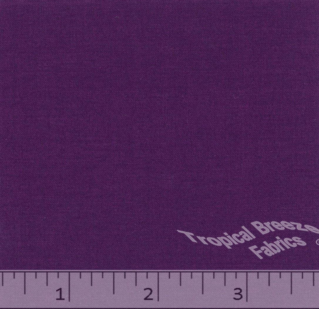 Purple Poly/Cotton Broadcloth Fabric -29"