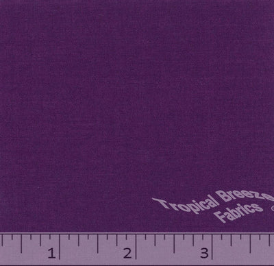 Purple Poly/Cotton Broadcloth Fabric -29"