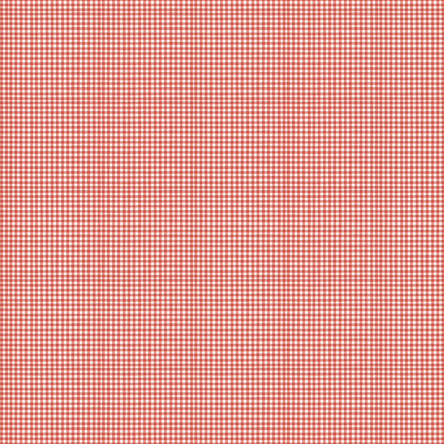 Northcott Quack Quack Moo Gingham Quilting Cotton Fabric- Red/White