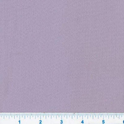 Solid Light Lilac Crinkle Polyester Fabric