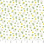Northcott Counting Sheep Flower Toss Quilting Cotton Fabric- White Multi