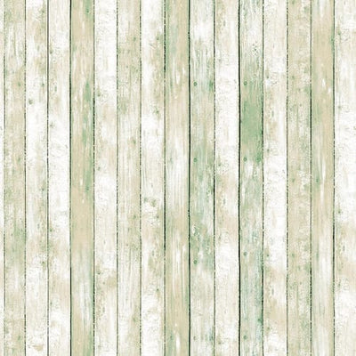 Henry Glass Chicken Shack Shiplap Quilting Cotton Fabric- White Wash