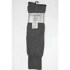 Ladies Flat Knit Knee High Sock 5200 - Dark Charcoal