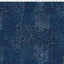 In the Beginning Carpet Bag Romance Brocade Quilting Cotton Fabric- Blue