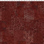 In the Beginning Carpet Bag Romance Brocade Quilting Cotton Fabric- Red