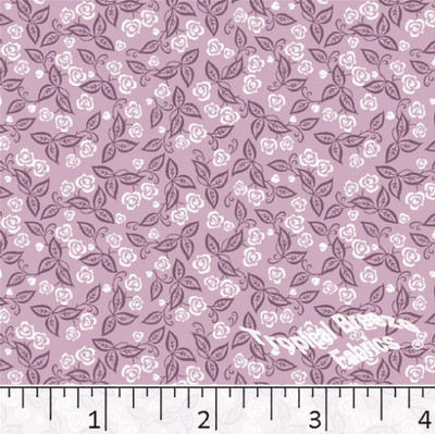 Rose Tiny Roses Poly Cotton Fabric